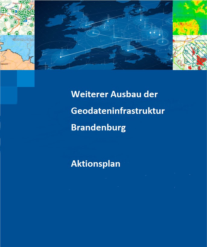 Titelblatt des Aktionsplans GDI-BB