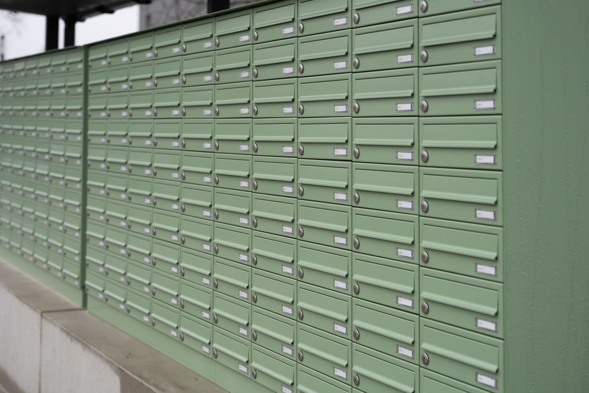 Bild: Briefkastenanlage