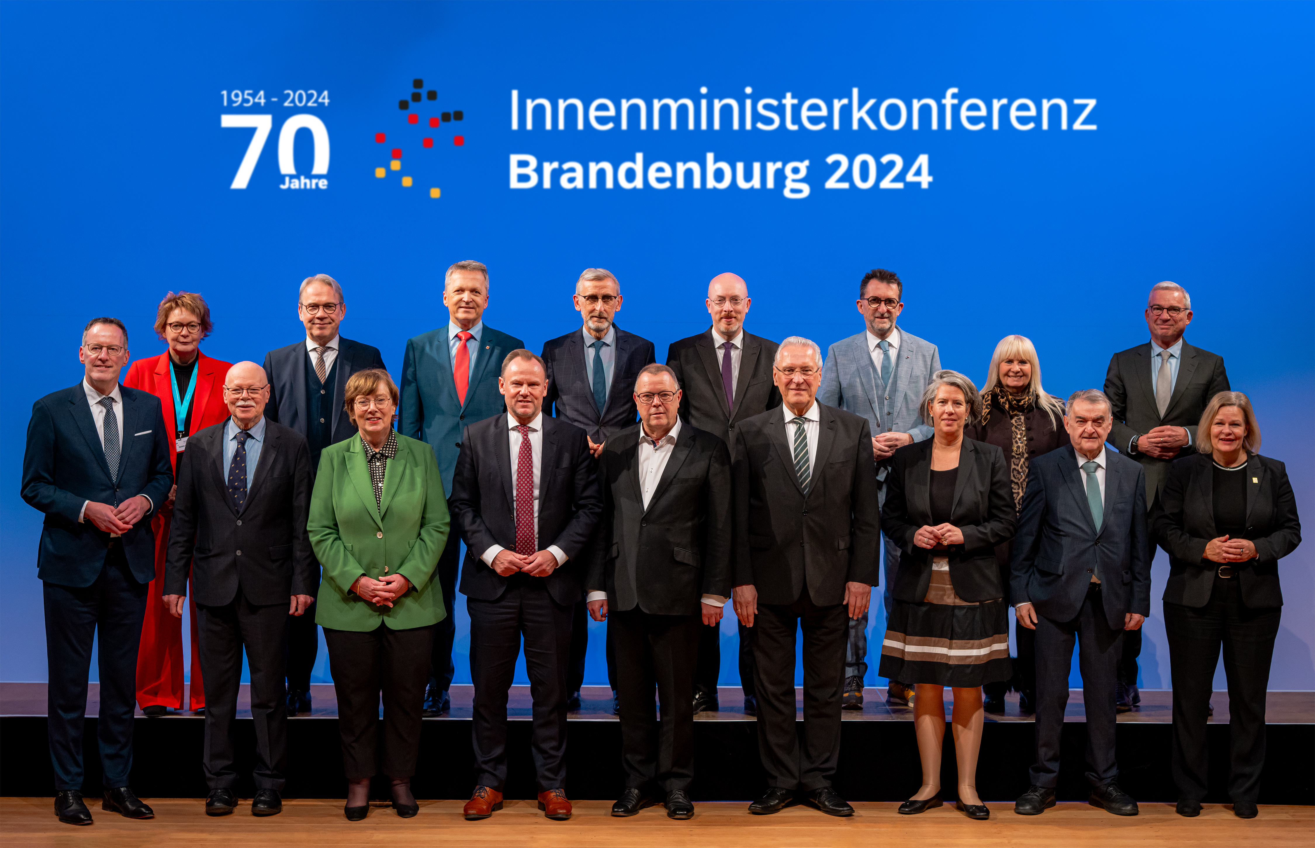 Gruppenfoto der Teilnehmenden an der IMK Herbstkonferenz 2024