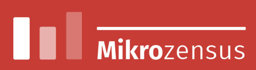 Linkbanner mit Logo und Aufschrift Mikrozensus