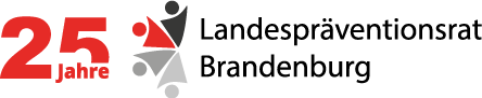 Logo 25 Jahre Landespräventionsrat Brandenburg