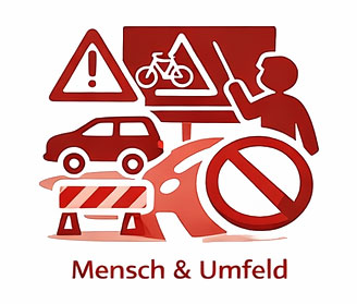 Symbolbild für Verkehrssicherheitsprogramm 2034 - Mensch und Umfeld