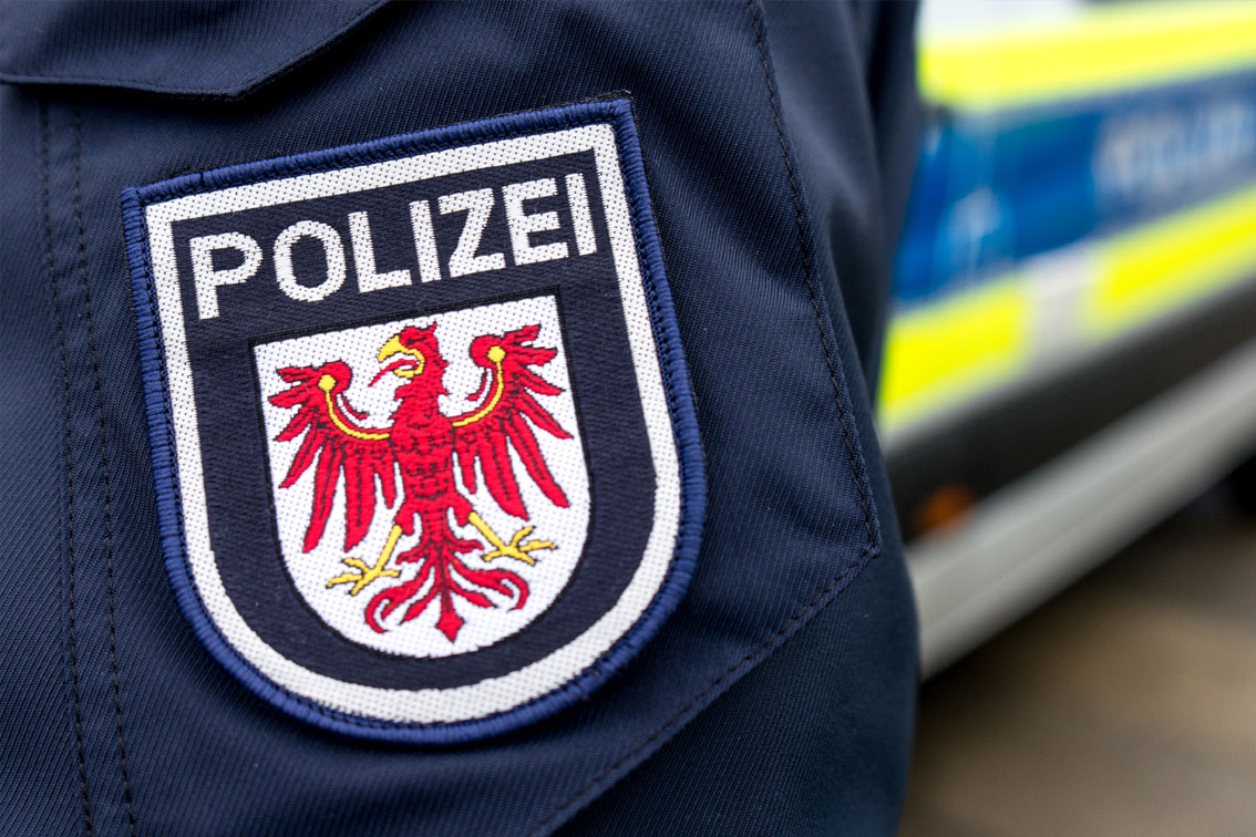 Teaser Polizei BB Aärmelemblem Ärmelemblem der Polizei Brandenburg
