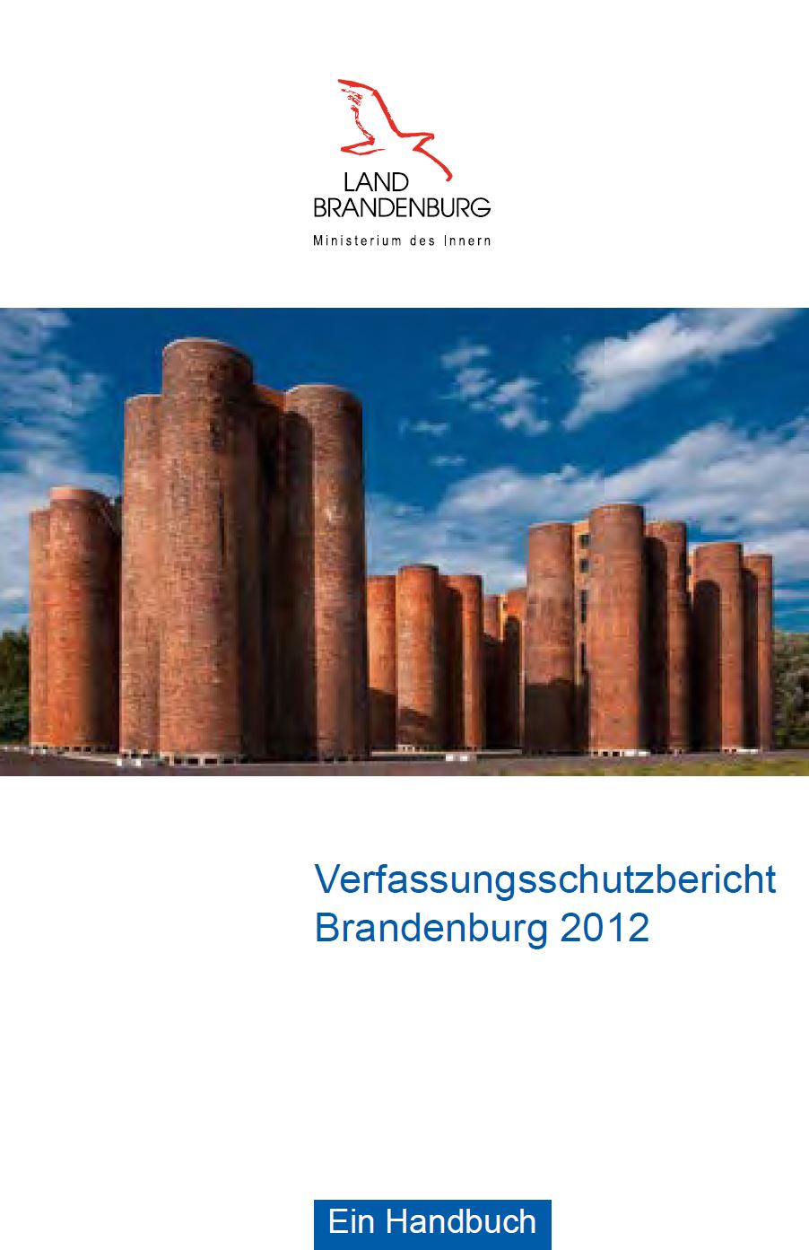 Bild vergrößern (Bild: Titelseite Verfassungsschutzbericht 2012)