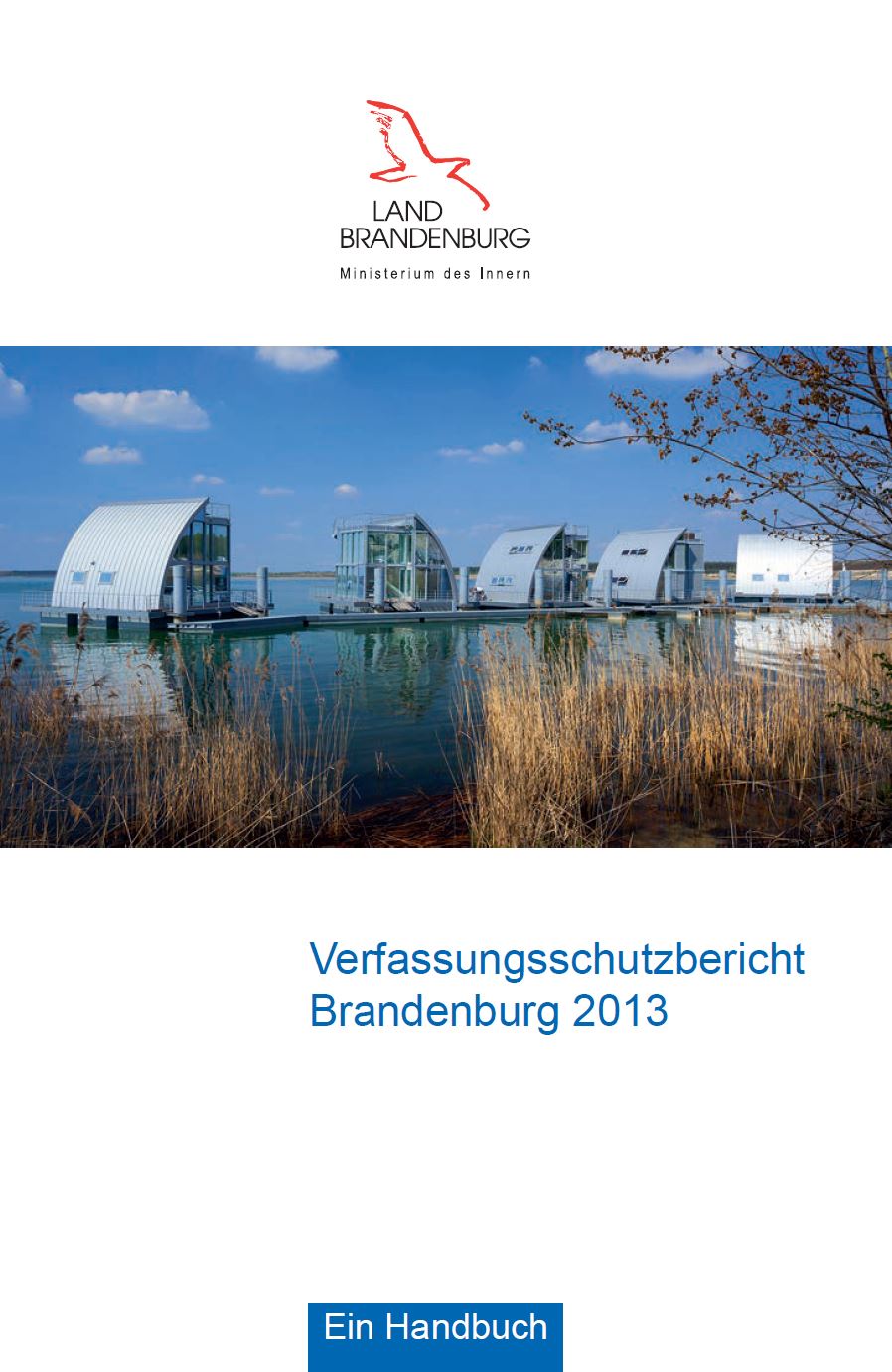 Bild vergrößern (Bild: Titelseite Verfassungsschutzbericht 2013)