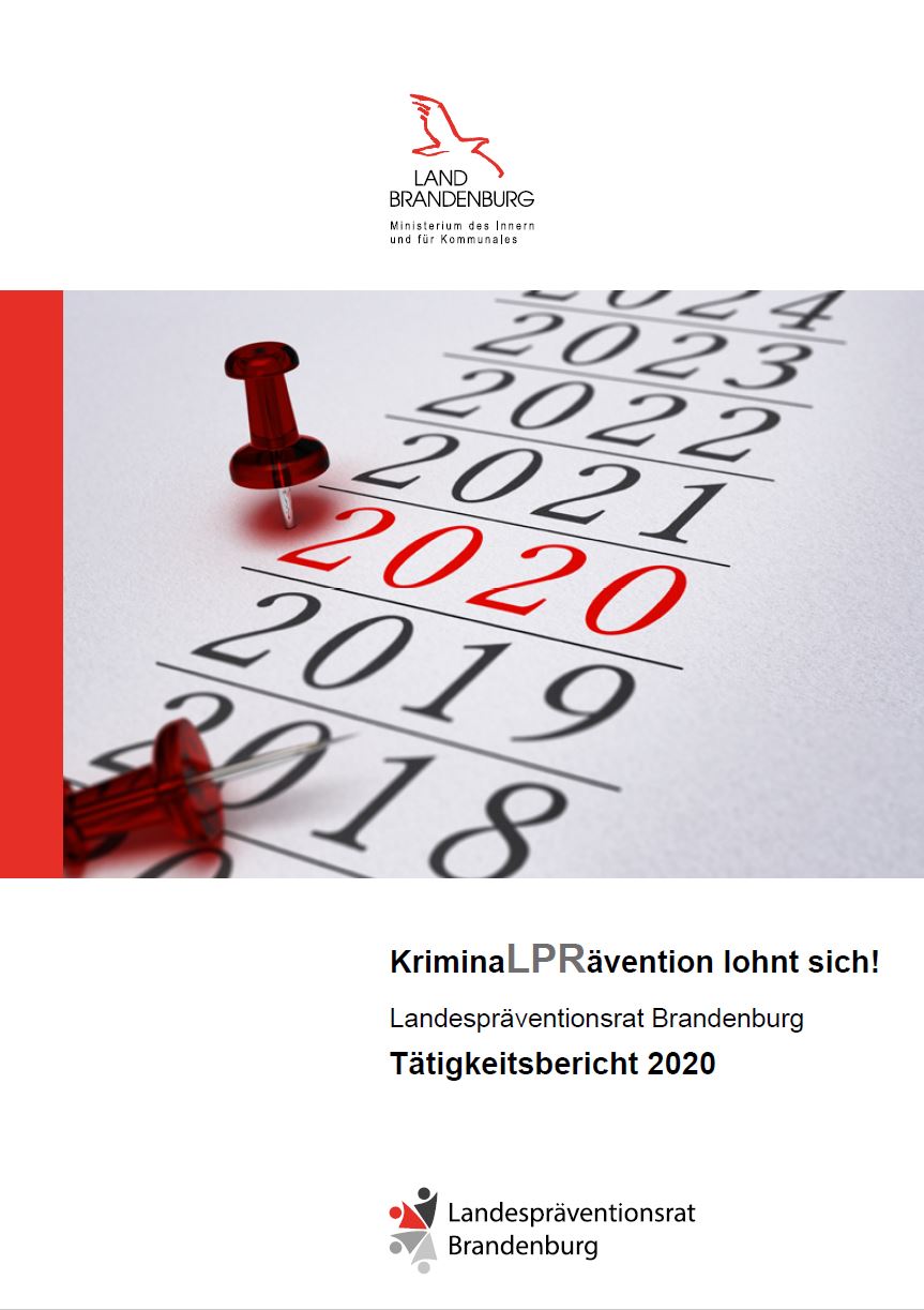 Bild vergrößern (Bild: Vorschau der Titelseite des Jahresberichtes des LPR für das Jahr 2020)