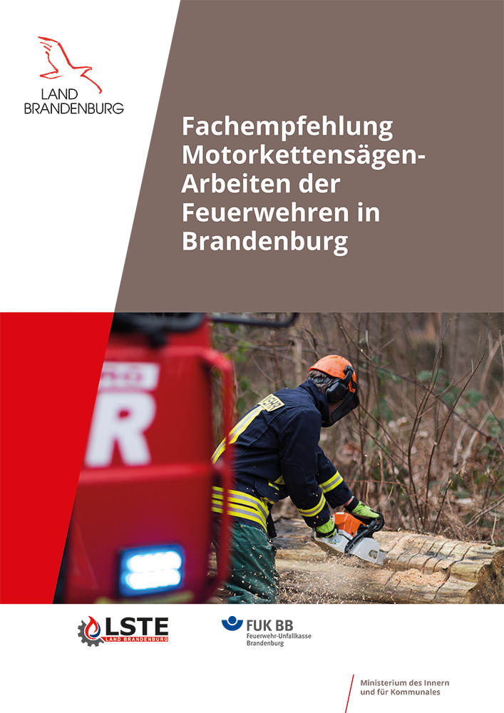 Bild vergrößern (Bild: Titelbild Broschüre Fachepfehlung Motorkettensägen-Arbeiten)