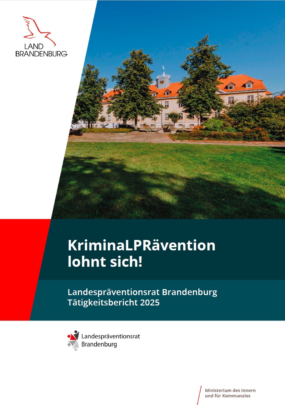 Bild vergrößern (Bild: Cover Jahresbericht Landespräventionsrat 2025)