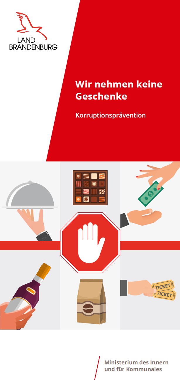 Bild vergrößern (Bild: Vorschaubild Faltblatt Antikorruption)