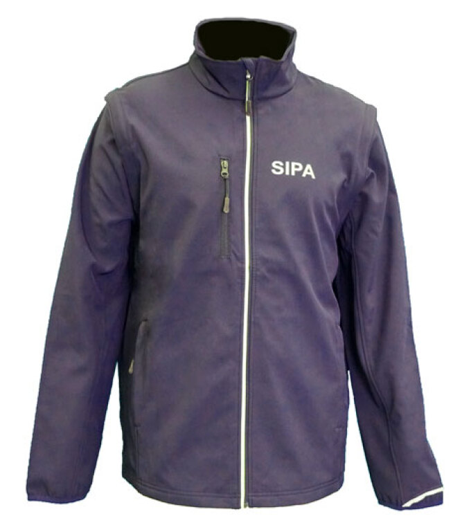 Vorderansicht der Sommer-Funktionsjacke der SiPa