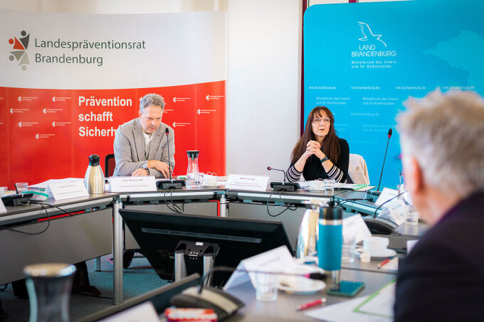 Landespräventionsrat berät anlässlich der ersten Beiratssitzung 2025 mit Ministerin Lange