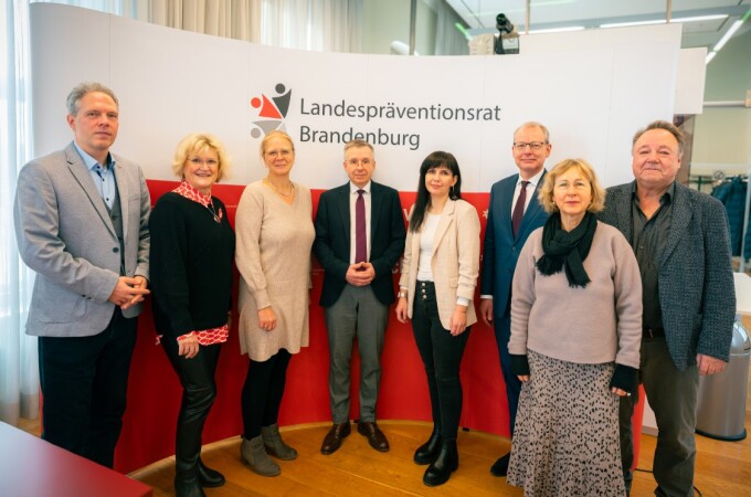 Gruppenfoto mit Beiratsmitgliedern